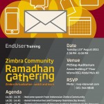 Daftar Peserta Ramadhan Gathering-Komunitas Zimbra Indonesia, 23 Agustus 2011