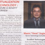 Tulisan di Koran Sindo : “Virtualization Technology, Feature & Benefit Overview”